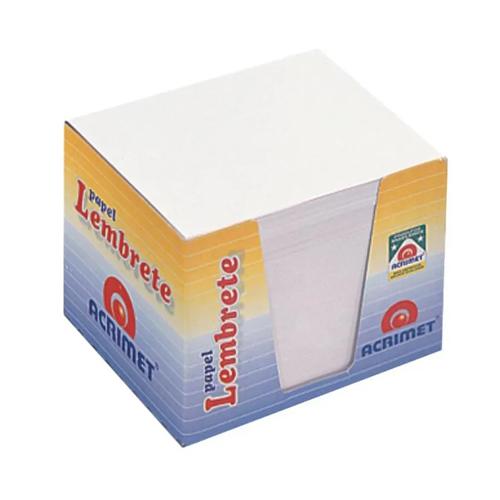 Bloco de Recado Branco c/750 Folhas Acrimet