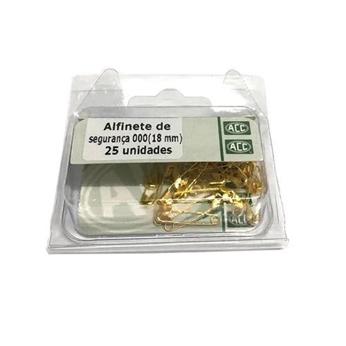 Alfinete de Segurança 000 (18mm) Caixa c/25 Uni