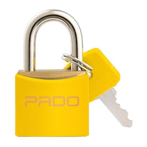 Cadeado Cores SM LT-20mm Amarelo