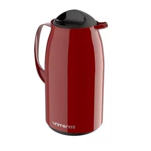 Garrafa Térmica de Mesa Veneza 1,0L Vermelho Unitermi