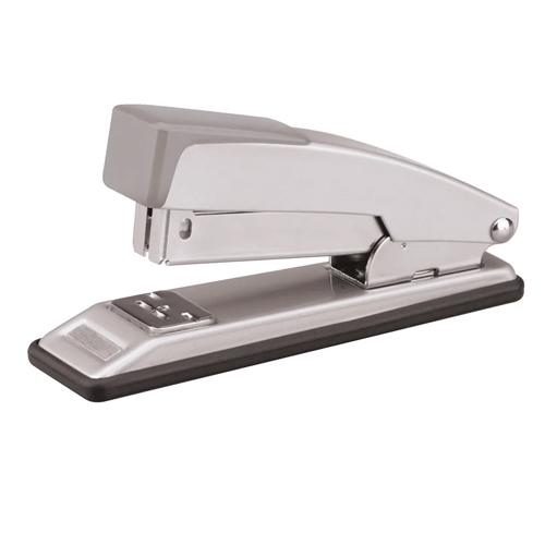 Grampeador de Metal Prata Eagle 26/6 Médio Para 20 Folhas