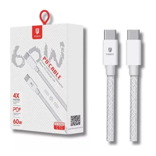 Cabo PD Tipo-C/ Tipo/C 60w Ice