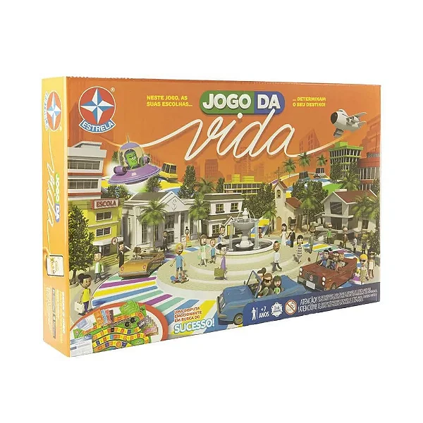 Brinquedo Jogo da Vida - Estrela