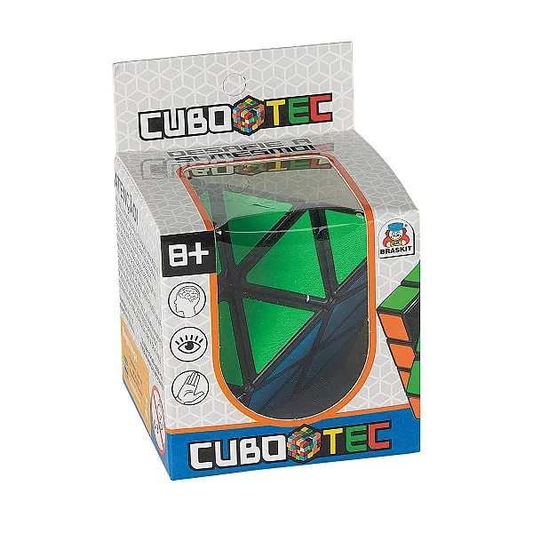 Cubo Mágico Cubotec Triangulo Preto - Braskit