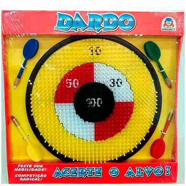 Jogo Dardo Acerte O Alvo Braskit 5205