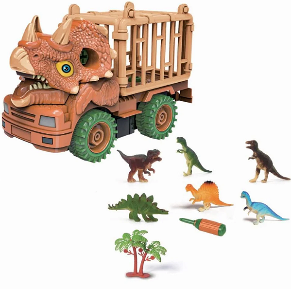 Dinossauro TRUCK Caminhão Desmontável 7404 sortido
