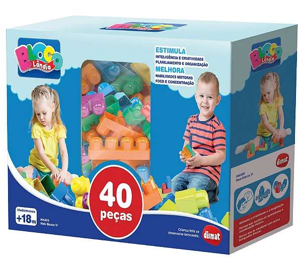 Blocos De Montar Mais Blocos VI Dismat Mk405