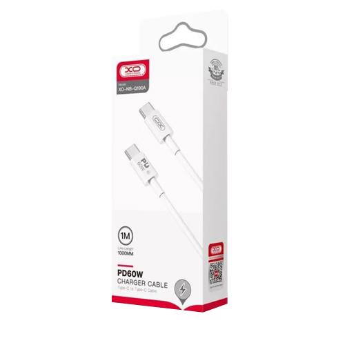 Cabo Tipo-C/ Tipo-C NB-Q190A Fancy Branco