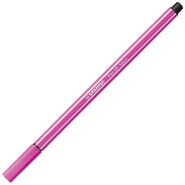 Caneta Stabilo Pen 68/056 Neon Rosa
