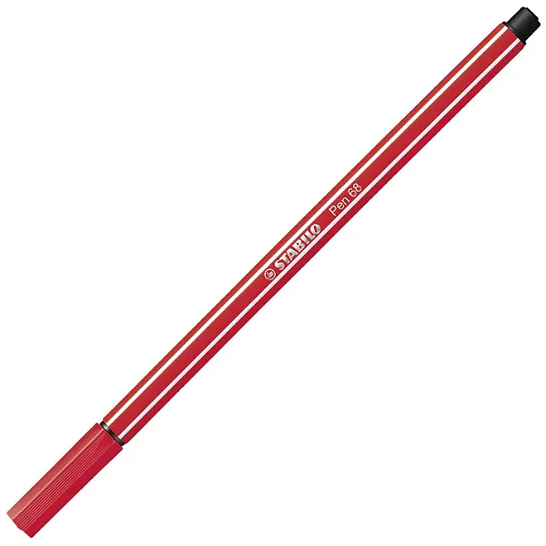 Caneta Stabilo Pen 68/48 Vermelha