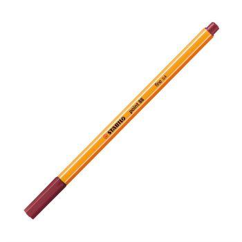 Caneta Stabilo Point 88/19 Bordo