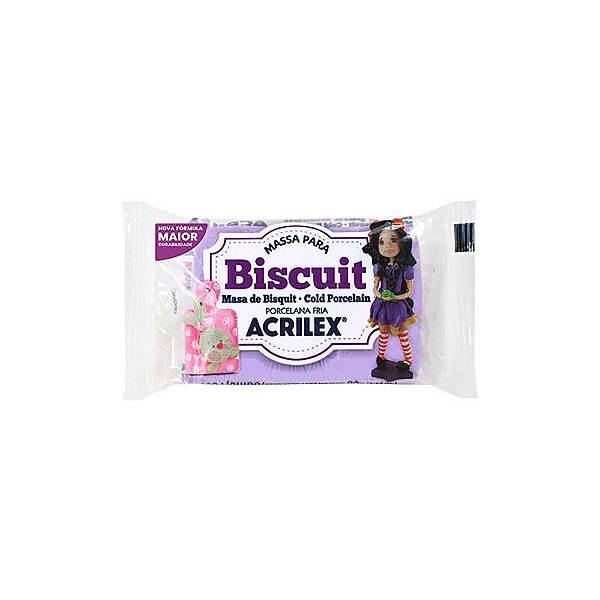 Massa Biscuit 90G Lilas