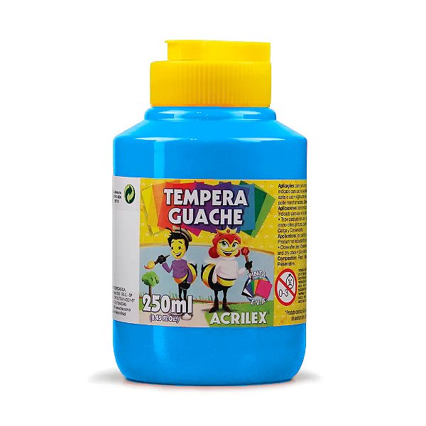Guache 250 Ml 503 Azul Celeste Acrilex