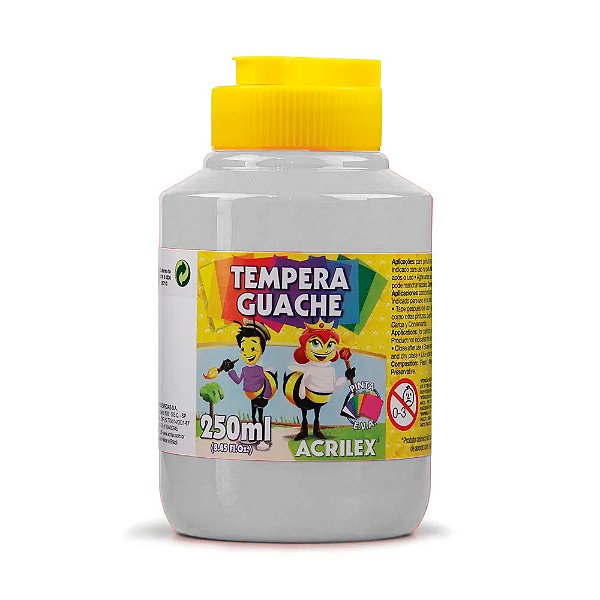 Guache 250 Ml 519 Branco Acrilex