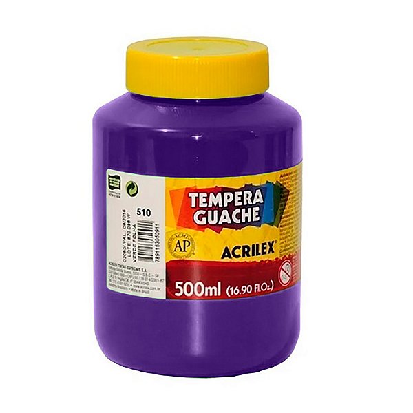 Guache 500 Ml 516 Violeta Acrilex