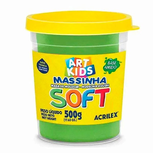 Massa Soft 500Grs 101 Verde Acrilex