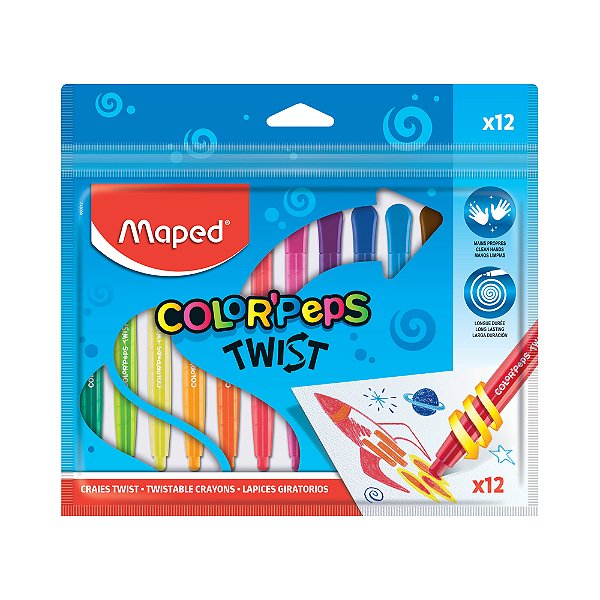 Giz Color Peps C/12 Twist