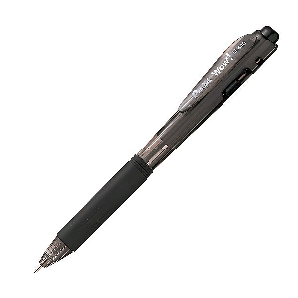 CANETA PENTEL WOW PRETA BK 440A
