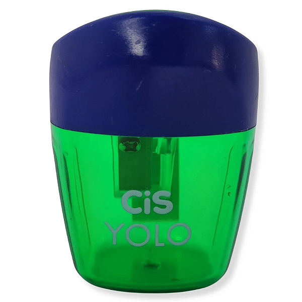 Apontador C/Deposito Cis Yolo Verde 57181