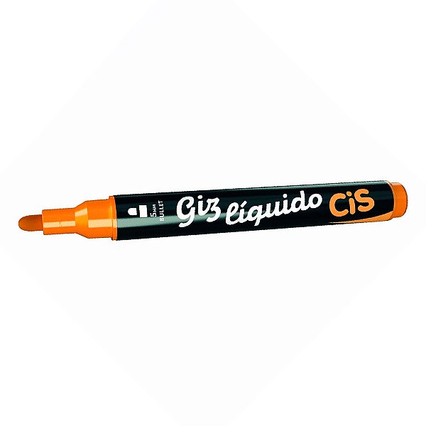 Giz Liquido Cis Laranja