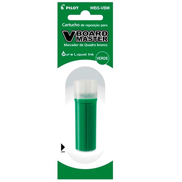 Refil P/Marcador Quadro Br Wbm Verde