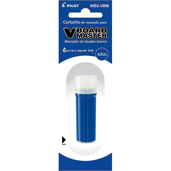 Refil P/Marcador Quadro Br Wbm Azul