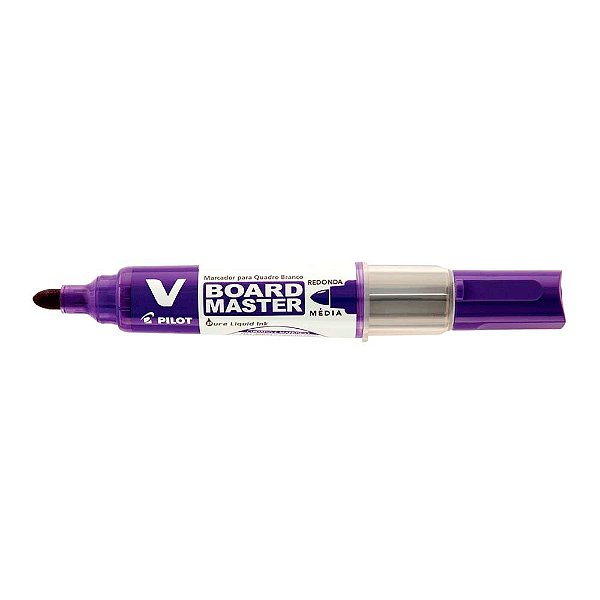 Pincel Quadro Branco Pilot Wbma Recarreg.Violeta