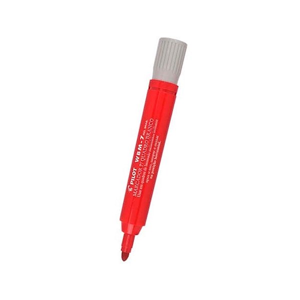 Pincel Quadro Branco Pilot Wbm-7 Vermelho