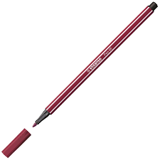 Caneta Stabilo Pen 68/19 Vinho Escuro