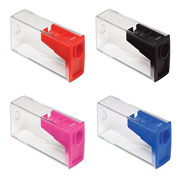 Apontador c/ Deposito Faber-Castel Vermelho REF.125LVZF