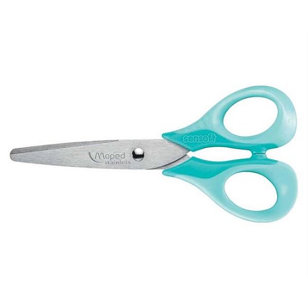 Tesoura Sensoft 3D Pastel 13 Cm