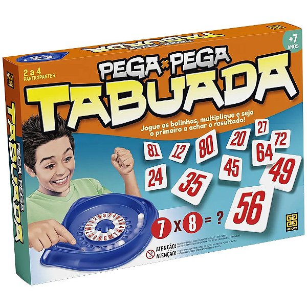 Jogo Pega-Pega Tabuada