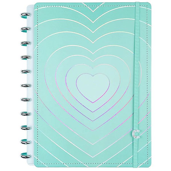 Caderno Inteligente Turquoise Love