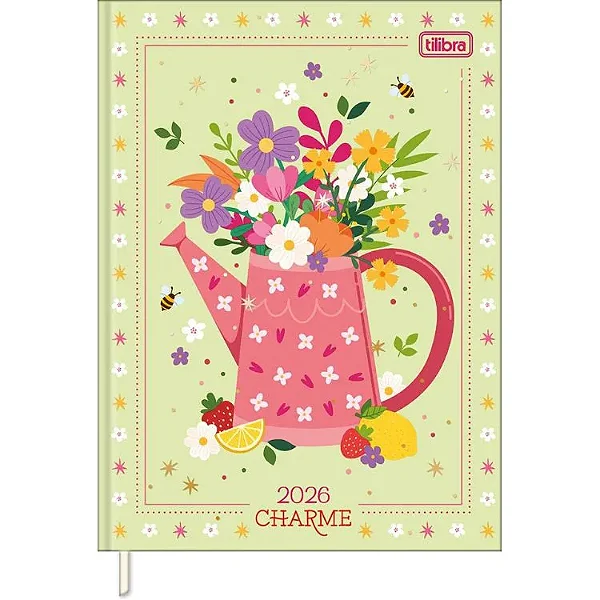 Agenda Charme M4 2026 Envio Sortido
