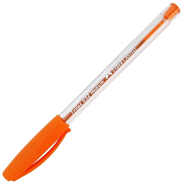 Caneta esferográfica trilux colors laranja 032/LA Faber-castell