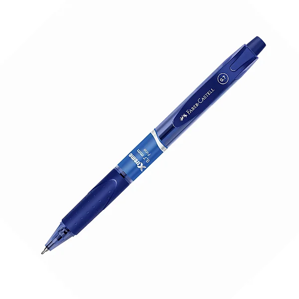 Caneta Esferográfica Faber-Castell Xtreme Retrátil 0.7 Azul