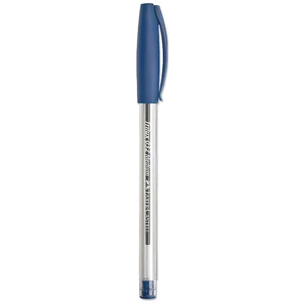 Caneta Faber Trilux Media Azul Ref.032/Az