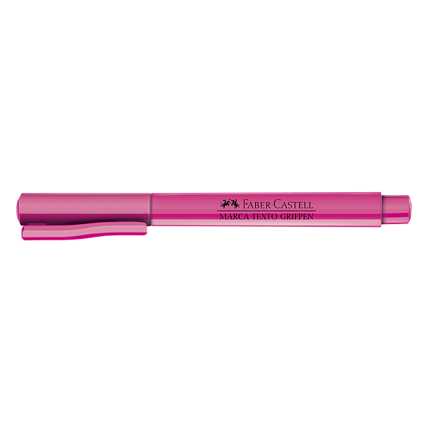 Marca Texto Faber Grifpen Triangular Rosa Mt/Rszf
