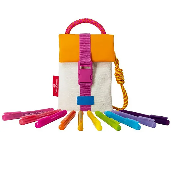 Fine Pen Colors Shoulder Bag Summer C/10 Cores ESSMRZF FABER-CASTELL