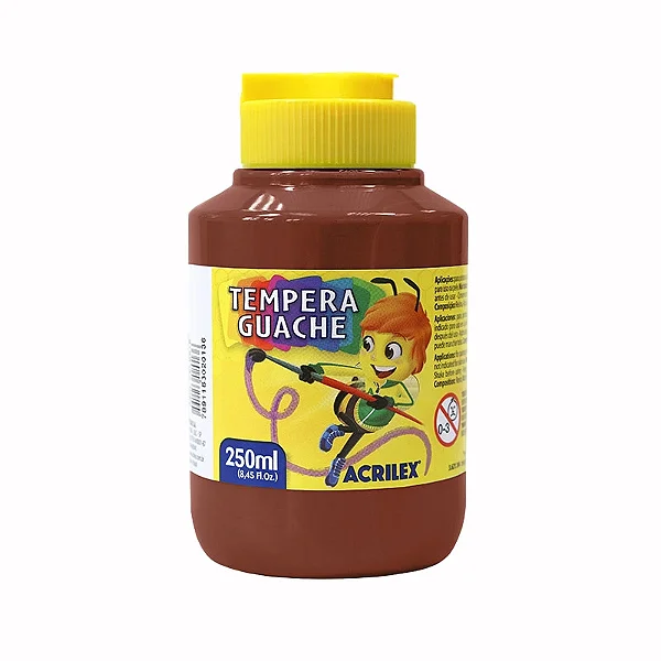 Guache 250 Ml 531 Marrom Acrilex