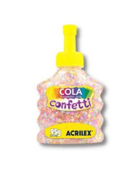 Cola Confetti Tutti-Frutti 95 gr Acrilex
