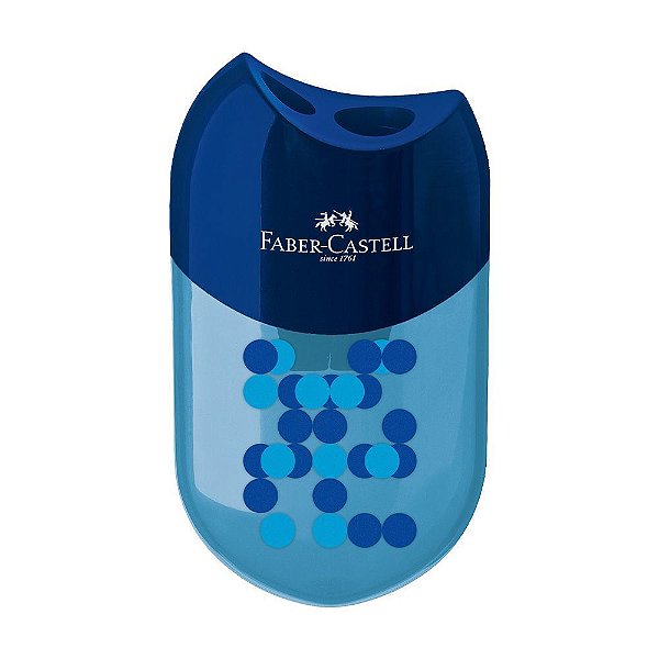 Apontador com Depósito 2 Furos Faber-Castell