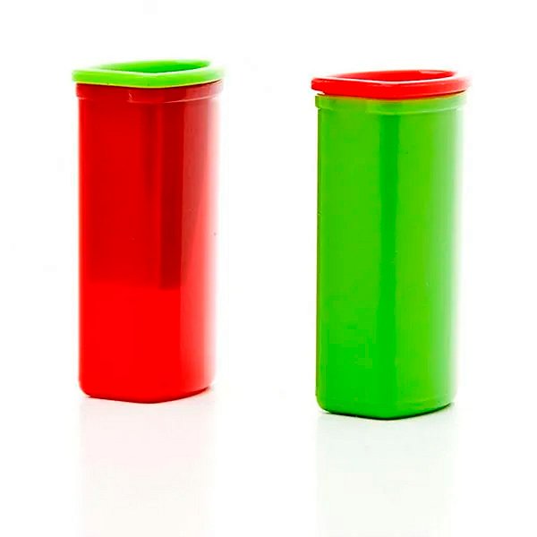 Apontador c/ Deposito Triangular Jumbo Faber-Castell 125TZ
