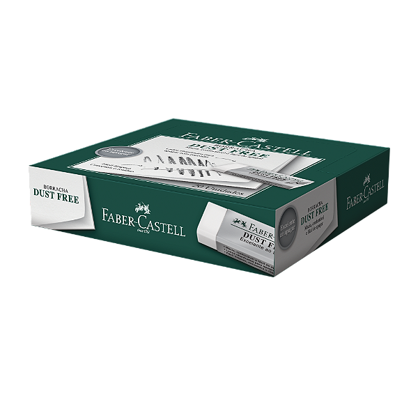 Borracha Faber-Castell Dust Free Grande (20 Unid/cada) - 187129