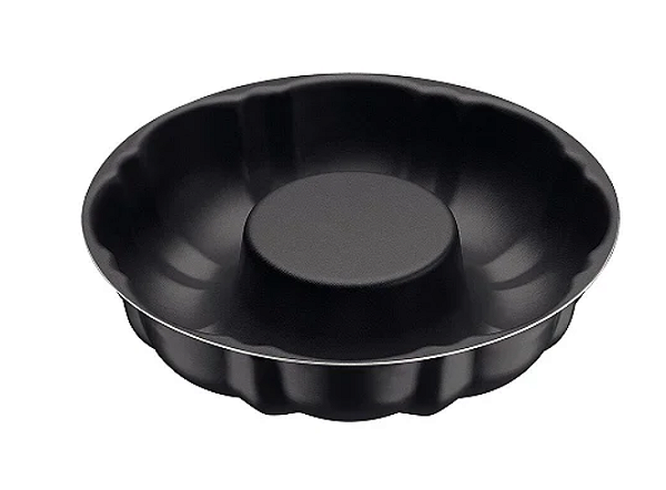 Forma Bolo Alum 24Cm Brasil Preto 20074/024