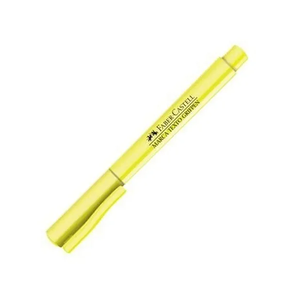 Marca Texto Grifpen Fluorescente Amarelo - Faber