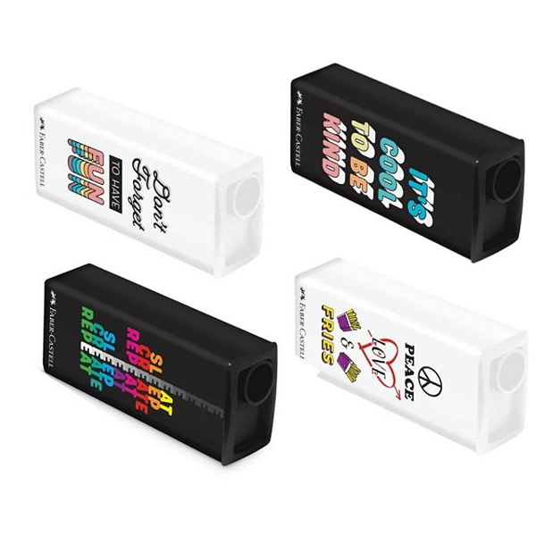 Apontador com deposito Faber Castell Poster Ref.125poszf