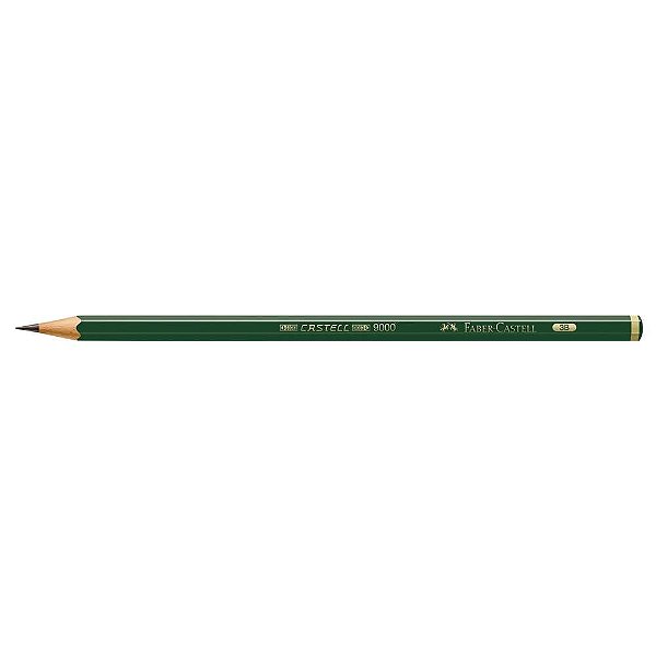 Lapis Grafite 9000 3B Faber Castell