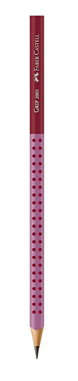 Ecolápis Grafite Grip Two Tone Vermelho 2001BTT/72