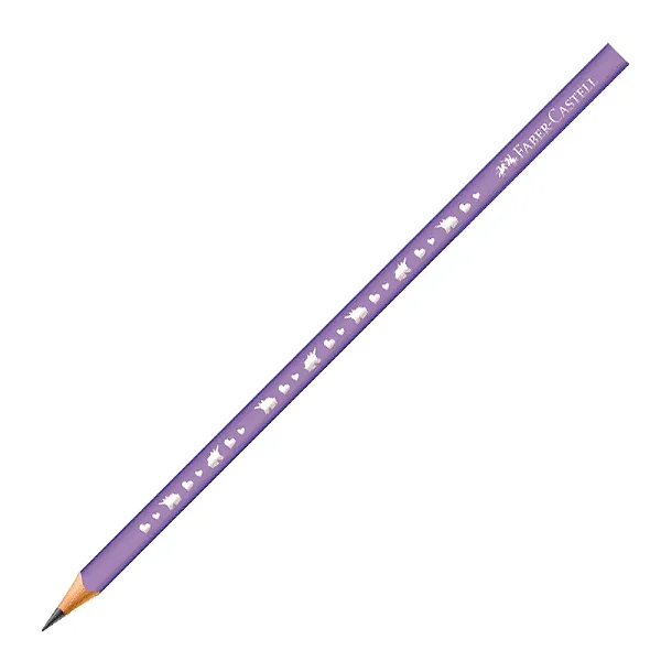 Ecolápis Grafite Unicórnio Roxo - 935Uni– Faber-Castell